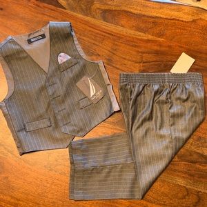 NWT Nautica Baby Boy Dress Vest/Pants 24 Months